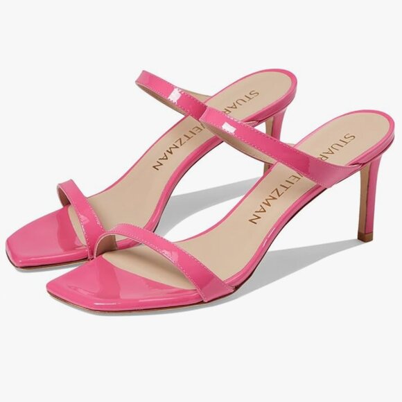 Stuart Weitzman Shoes - Stuart Weitzman Aleena 75 Patent Hot Pink Size 6